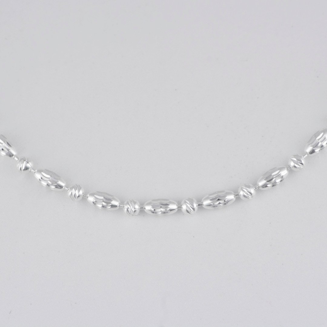 CADENA BARRIL DIAMANTADO BALIN DISCOTEQUERO 2MM-45CM - Imagen 2