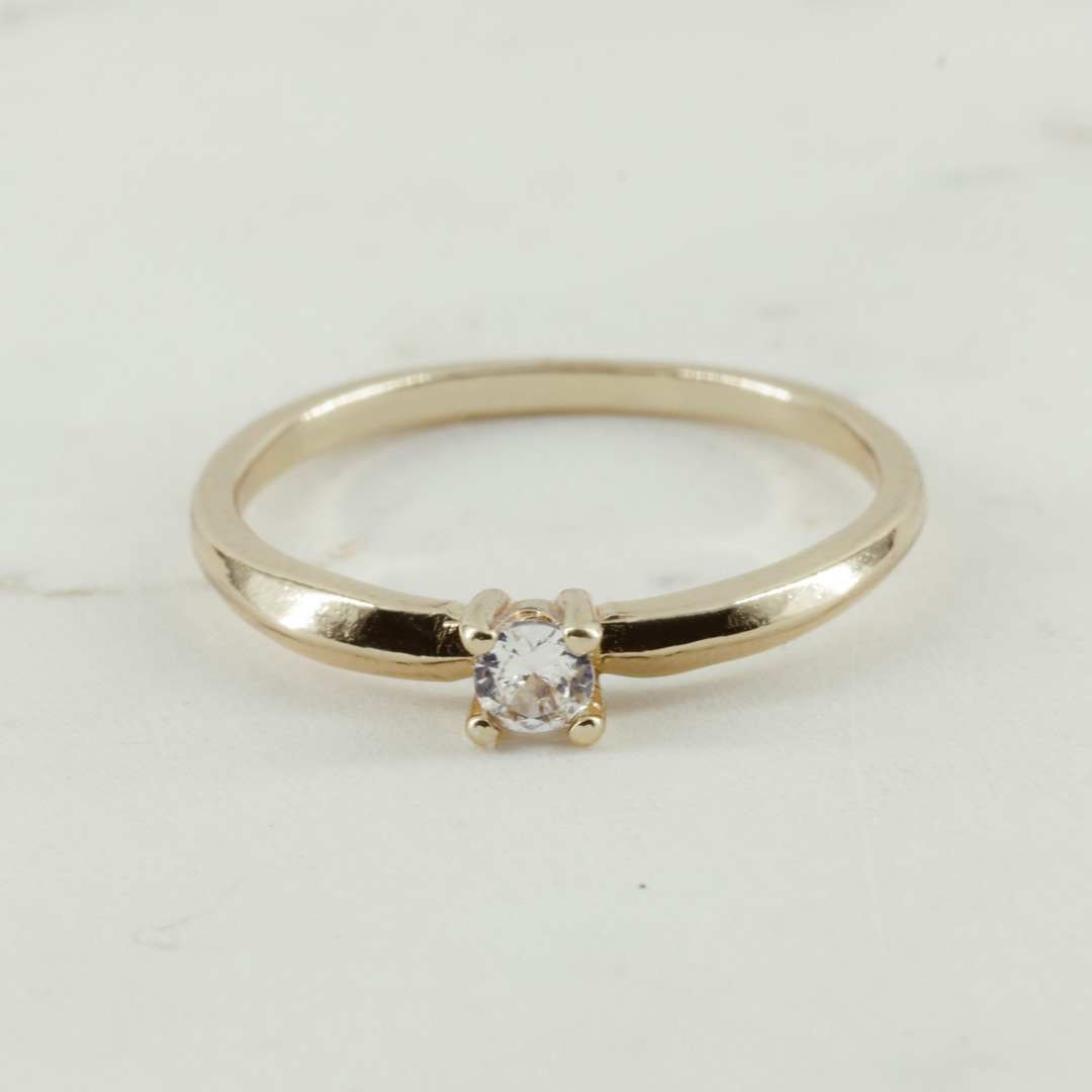 ANILLO SOLITARIO CHISPA