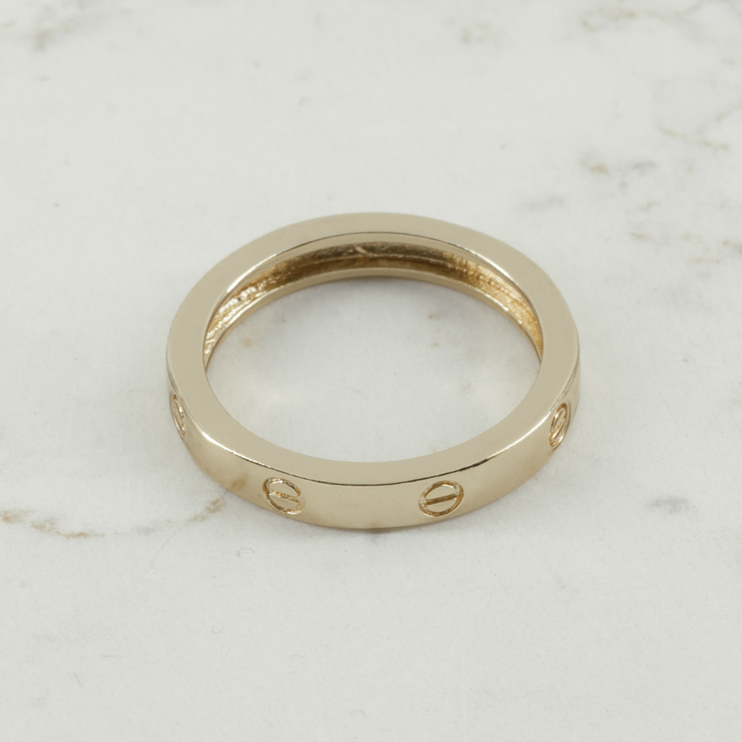 ANILLO CARTIER MACIZO